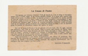 causa di fiume noi saremo