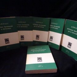 Annali dell’Istituto Sperimentale per la Selvicoltura Vol I – Vol VI – Arezzo 1970 -1975