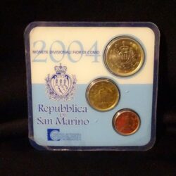 Repubblica di San Marino – 2004 –1€ -10cent – 1 cent
