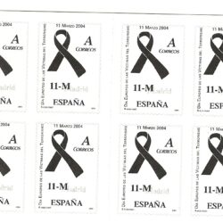 Spagna 2004 Libretto Giornata europea per le vittime dell’attentato terroristico dell’ 11 marzo 3677 nuovo