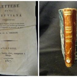 Lettere d’una peruviana – G. I. Deodati – Avignone Fr. Seguin Aine 1817