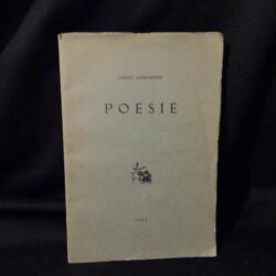 Renzo Gherardini – Poesie – Tip. E. Rinaldi Firenze 1952