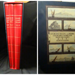 Campi Phlegraei Observations on the Volcanos of the Two Sicilies. As They have been communicated to the Royal Society of London – Sir Hamilton William –  Naples 1776/ – Reprint 1990 Leonardo Editore Milano –  Vol.1-2+supplemento