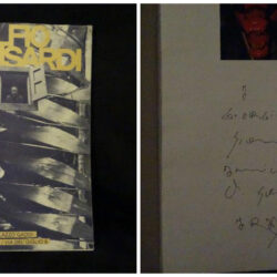 Alfio Rapisardi – Palazzo Gaddi  Firenze – Dedica e firma