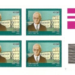 Italia Repubblica 2012 Luigi Einaudi – Quartina