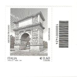 Italia Repubblica 2011 Patrimonio Artistico e culturale italiano 91° emissione Arco di Traiano