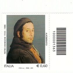 Italia Repubblica 2010 Patrimonio Artistico e Culturale Italiano 88° Emissione centenario della nascita di Pietro Annigoni