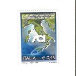 Italia Repubblica 2005 ACI “Automobile Club d’Italia” – MNH