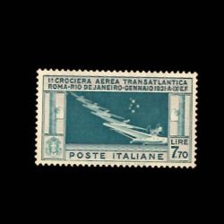 Italia Posta aerea 1930 Crociera Transatlantica Generale Balbo