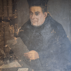 Quadro antico 1700 Cardinale – Olio su tela