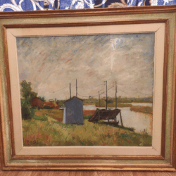 Quadro Oreste Zuccoli – Paesaggio